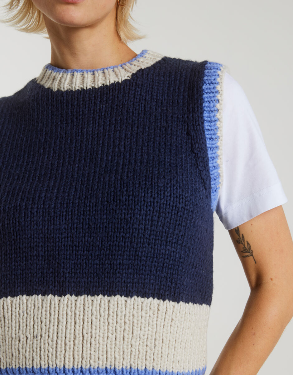 WATG Ain't It Funny Tank KNITTING Pattern