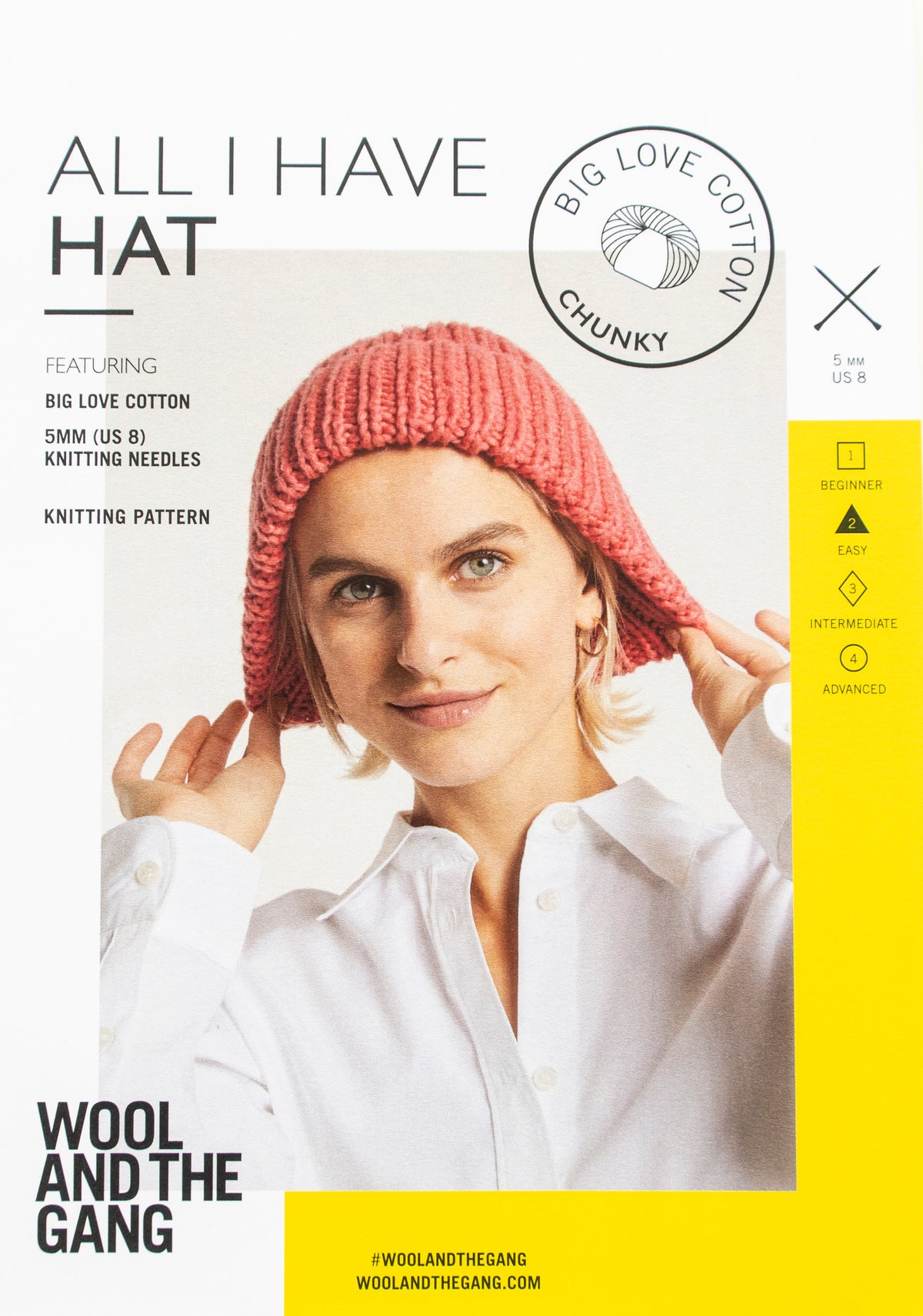 WATG  All I Have Hat KNITTING Pattern