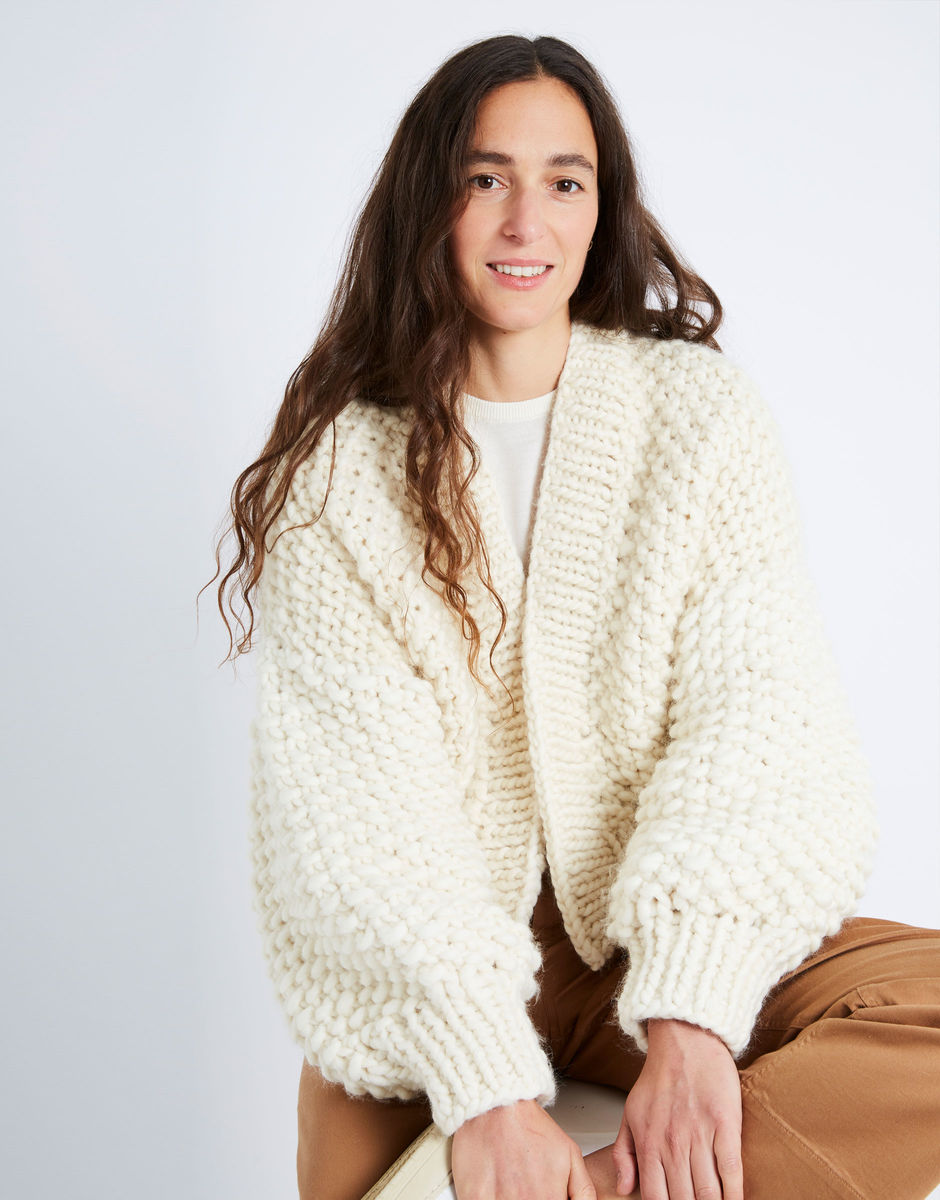 WATG Iris Cardigan KNITTING Pattern