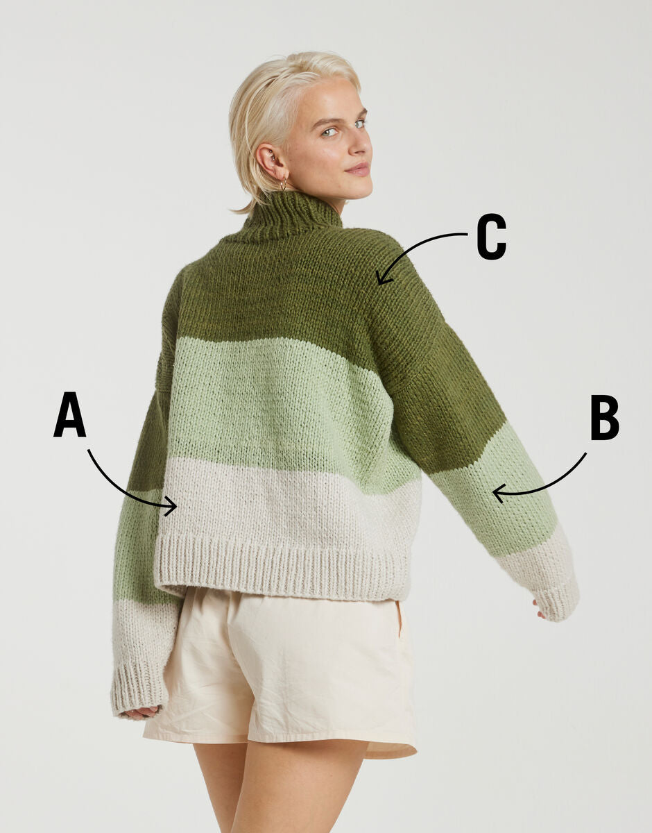 WATG Play Sweater KNITTING Pattern