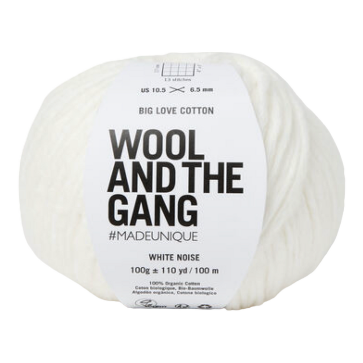 WATG Big Love Cotton WHITE NOISE