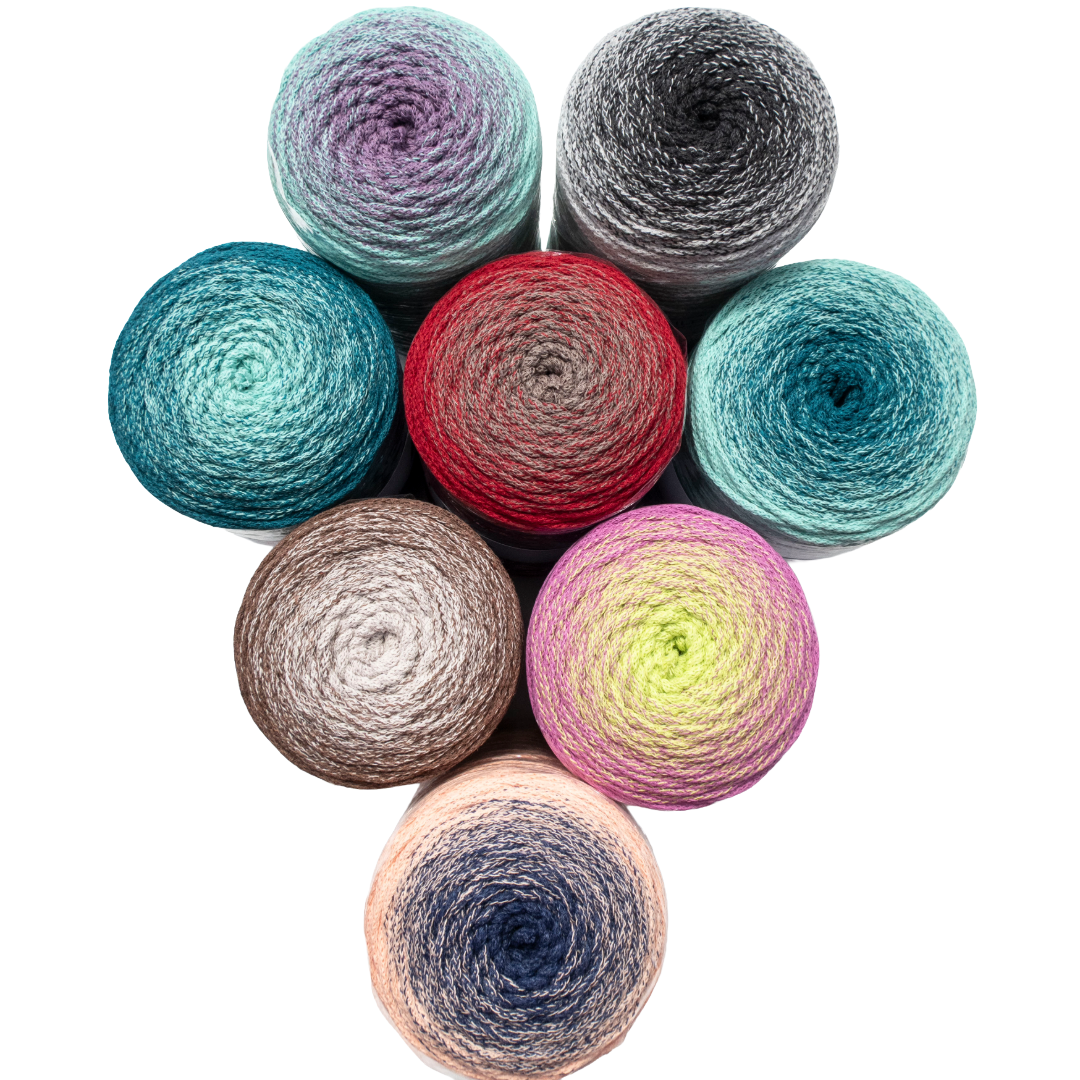 MATILDA Braided Cord OMBRE 3mm 200m