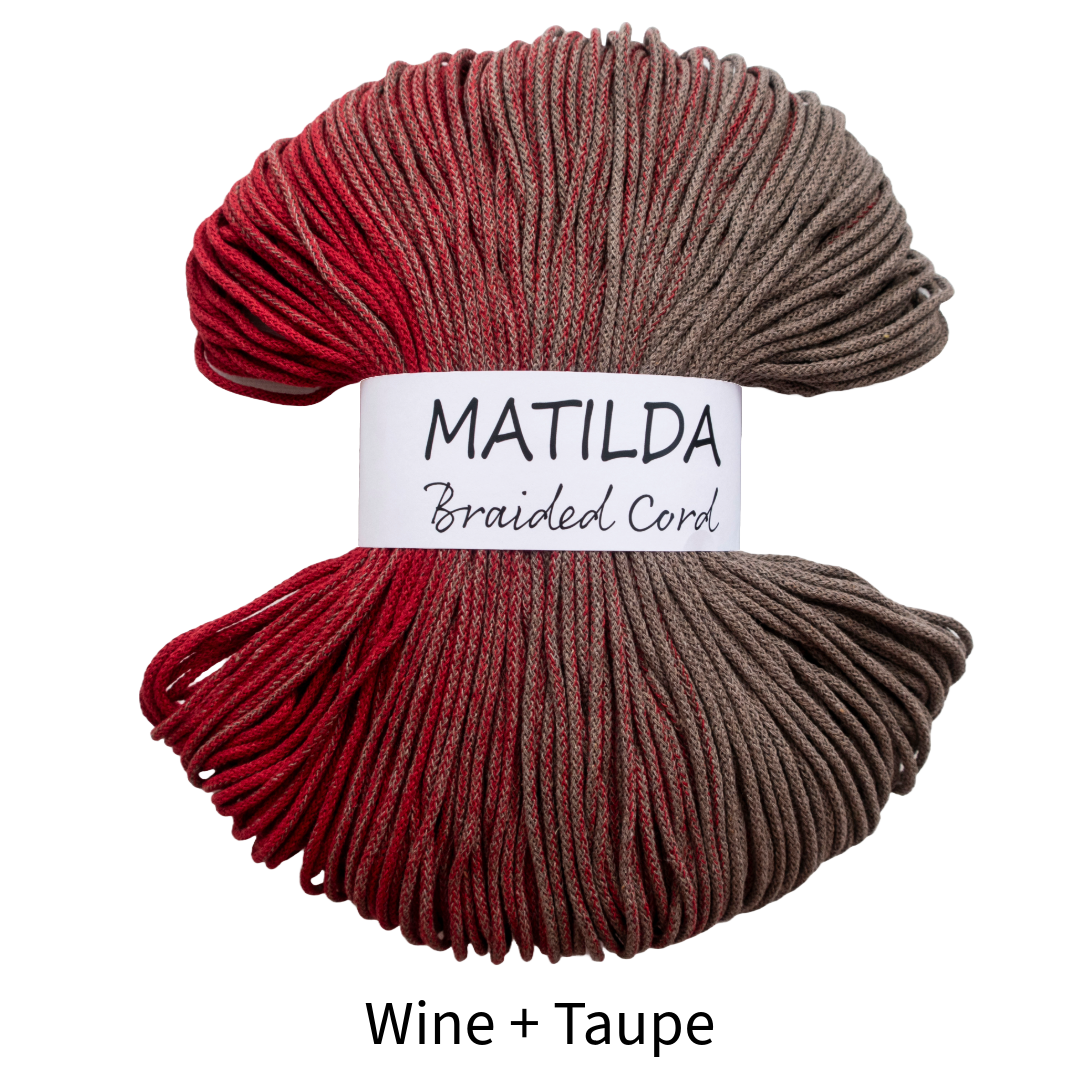 MATILDA Braided Cord OMBRE 3mm 200m