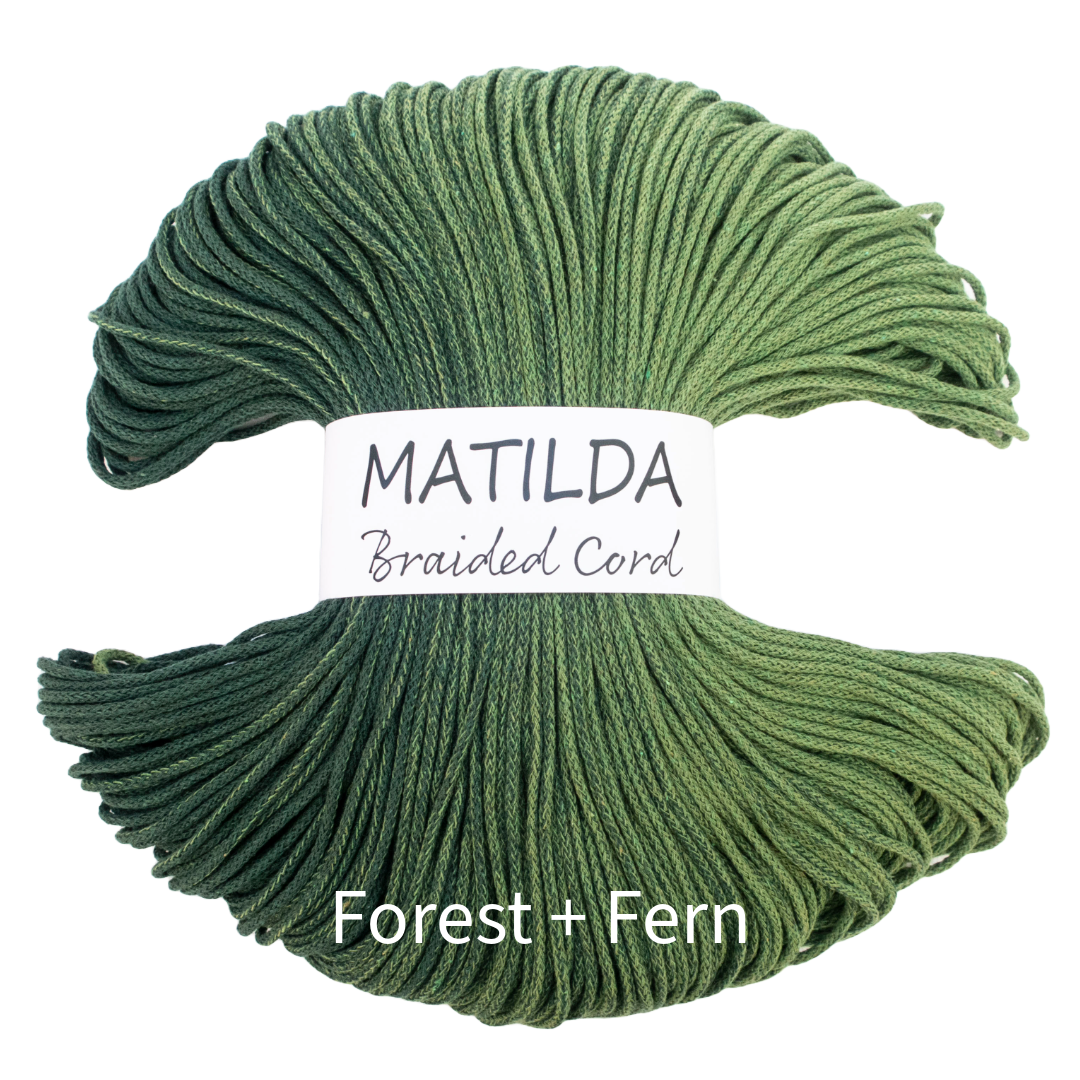 MATILDA Braided Cord OMBRE 3mm 200m