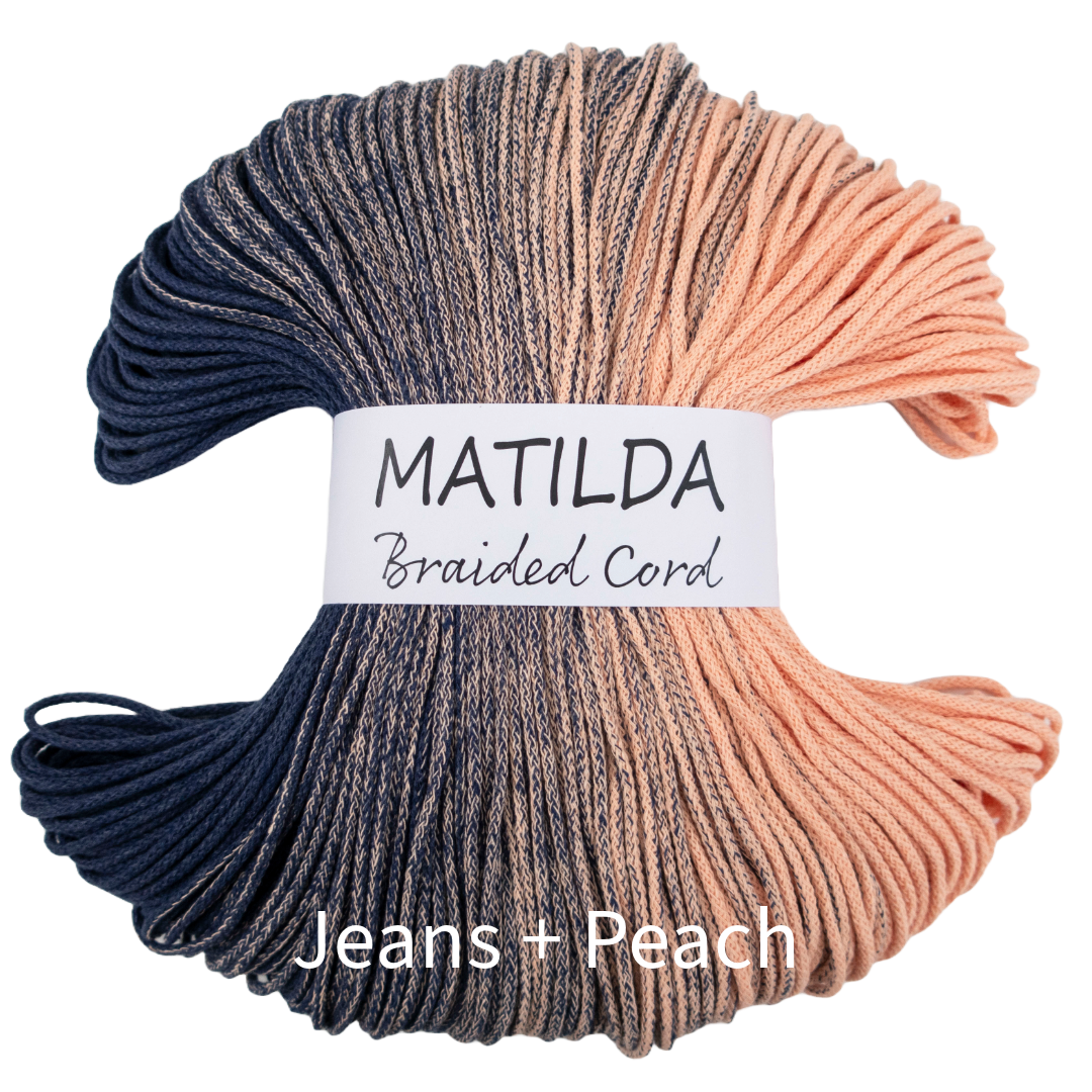 MATILDA Braided Cord OMBRE 3mm 200m