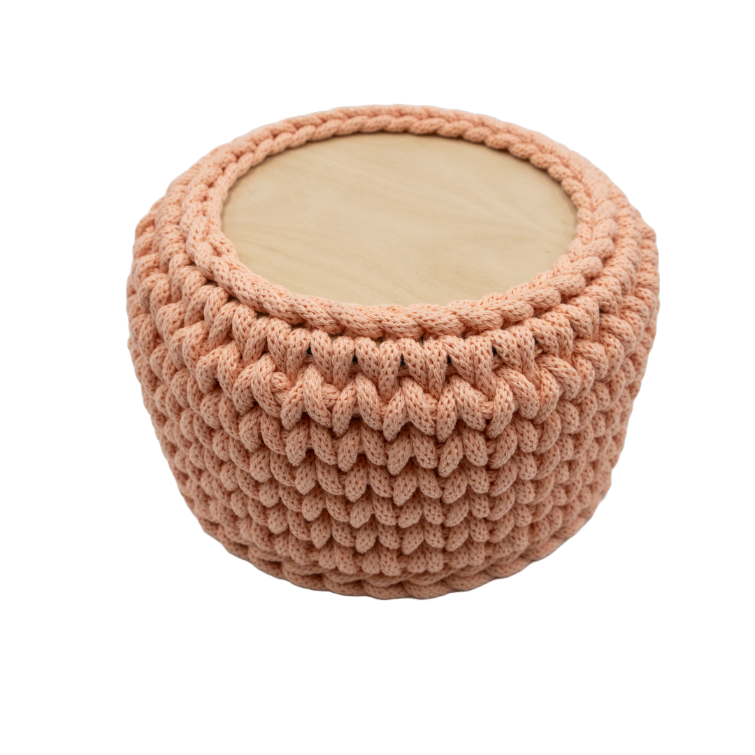 Crochet Basket Kit - 16cm - Waistcoat Stitch