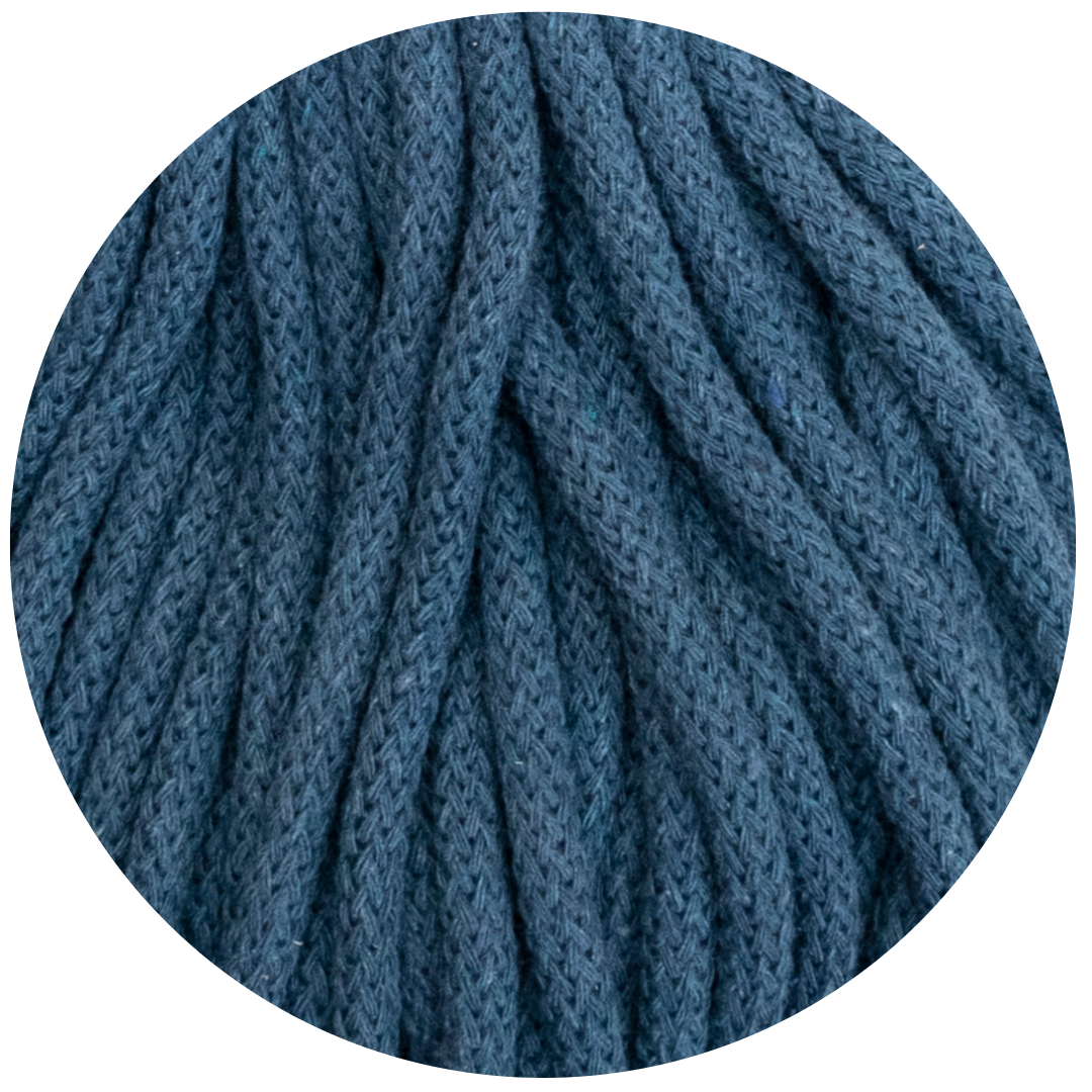 Matilda Braided Cord BONDI BLUE 5mm 50m