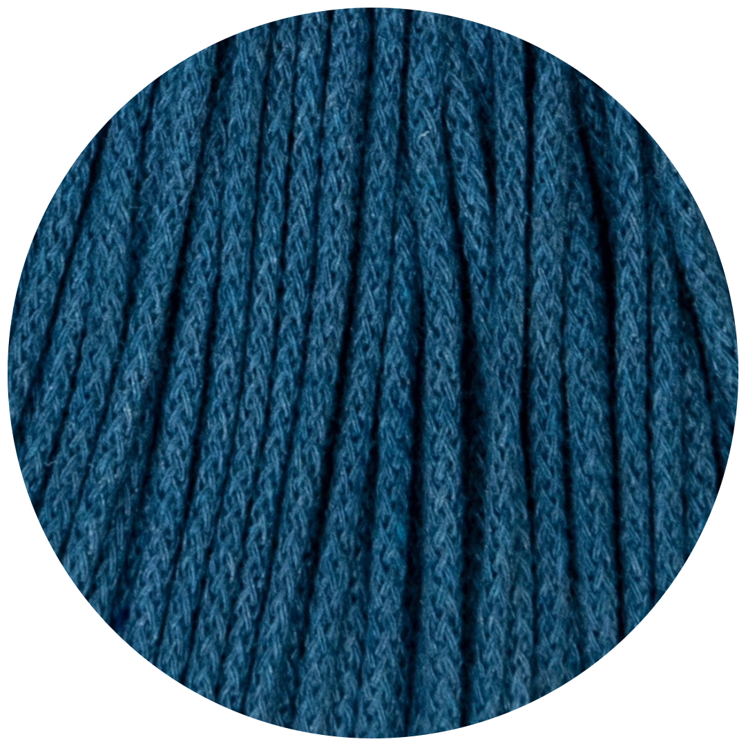 MATILDA Braided Cord BONDI BLUE 3mm 50m