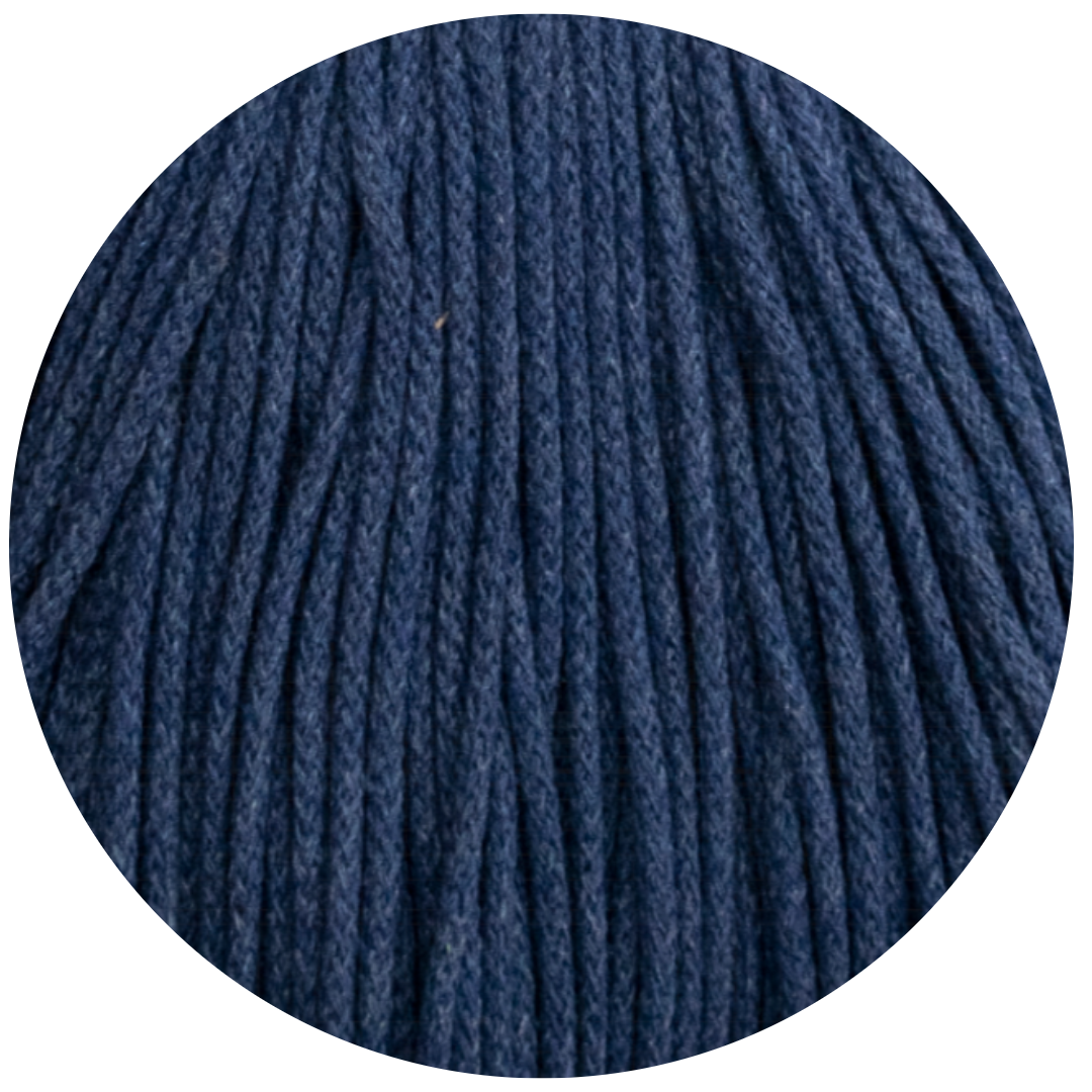 MATILDA Braided Cord JEANS 3mm 100m