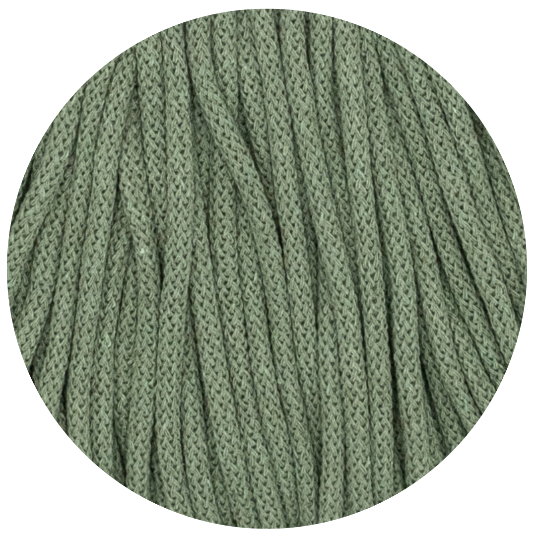Matilda Braided Cord SAGE 5mm 50m