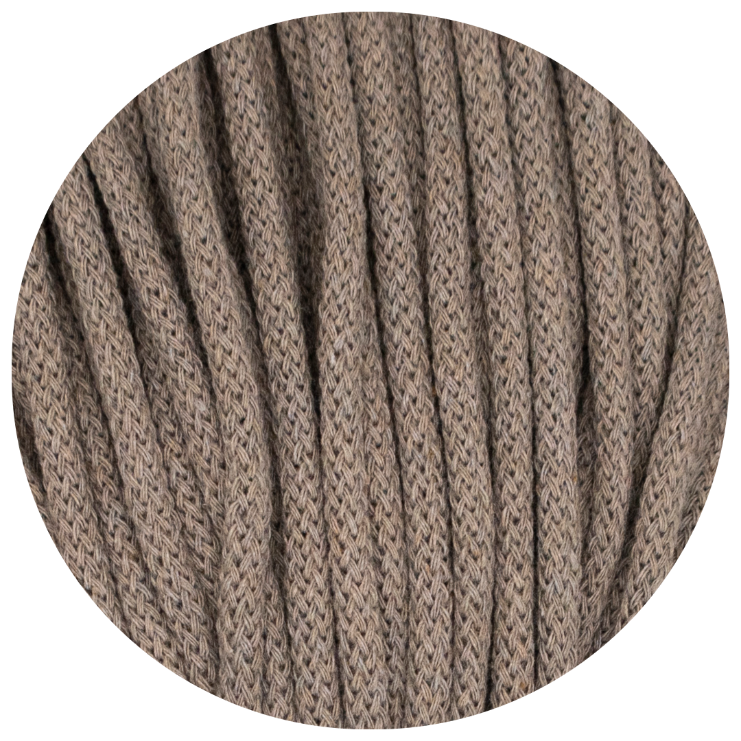 Matilda Braided Cord TAUPE 5mm 200m
