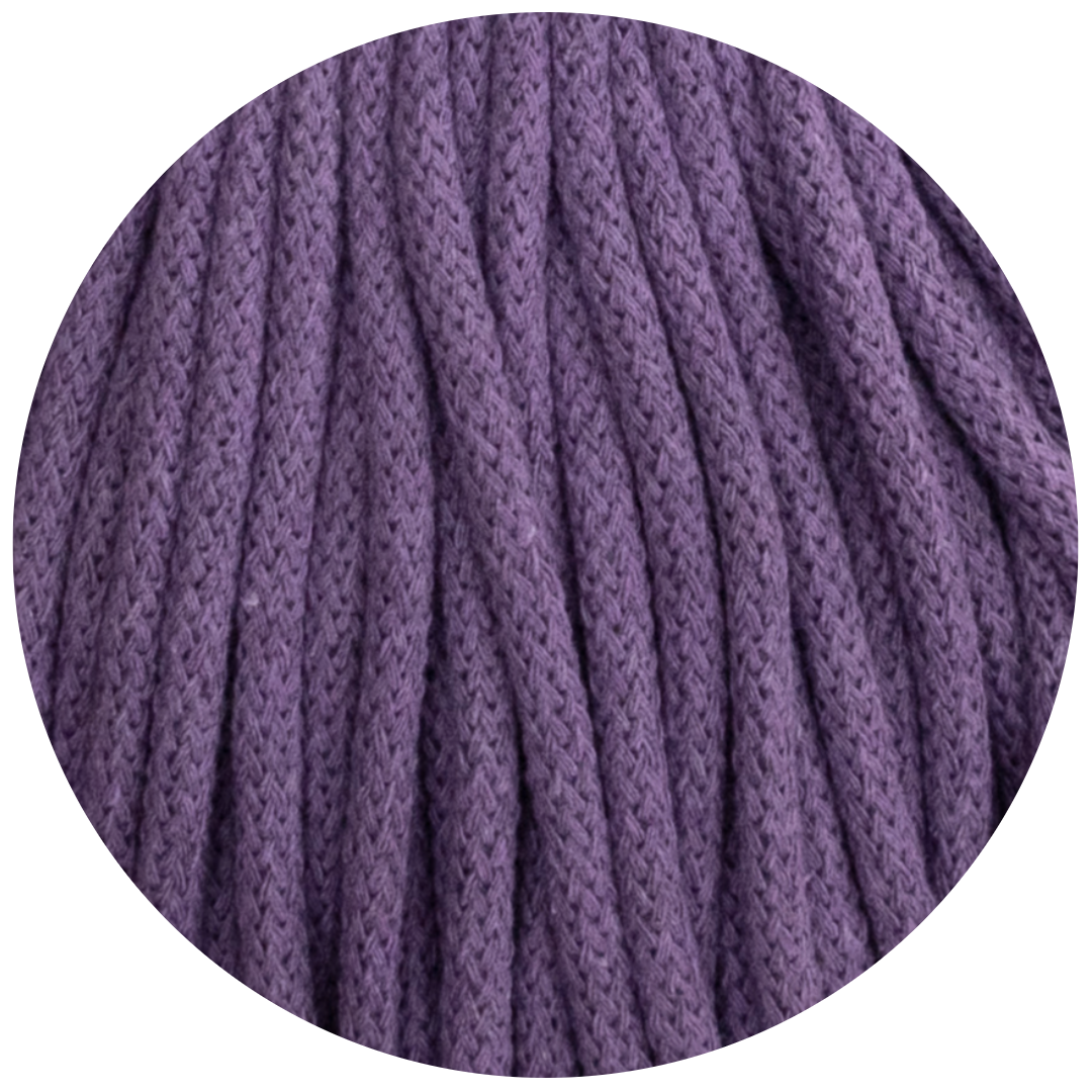 Matilda Braided Cord VIOLET 5mm 100m
