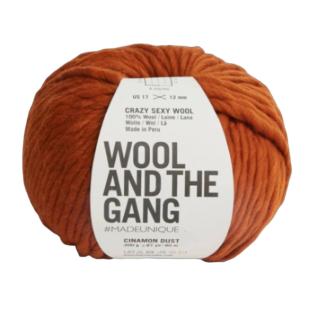 WATG Crazy Sexy Wool CINNAMON DUST