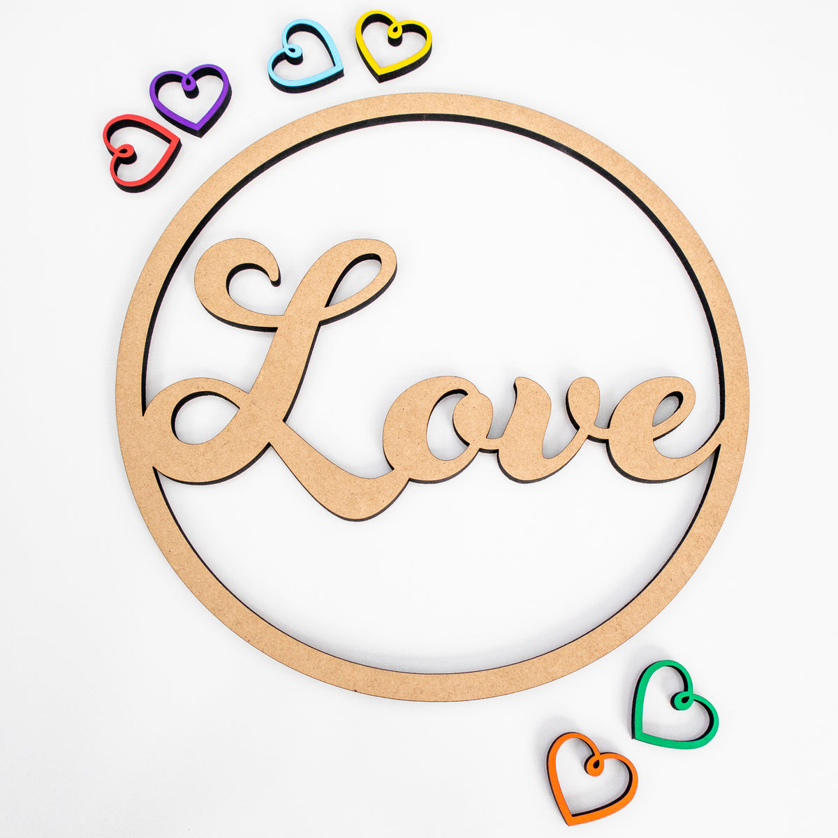 Macrame Frame LOVE