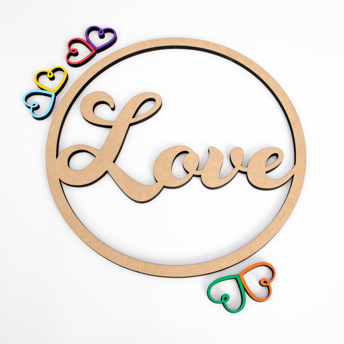Macrame Frame LOVE