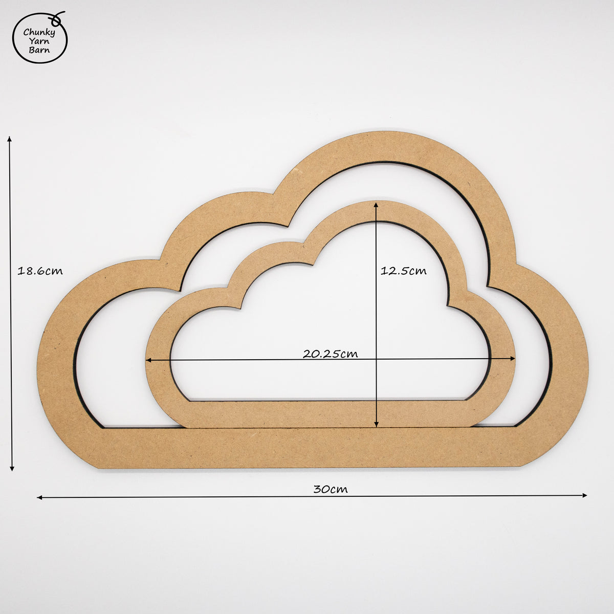 Macrame Frame CLOUD