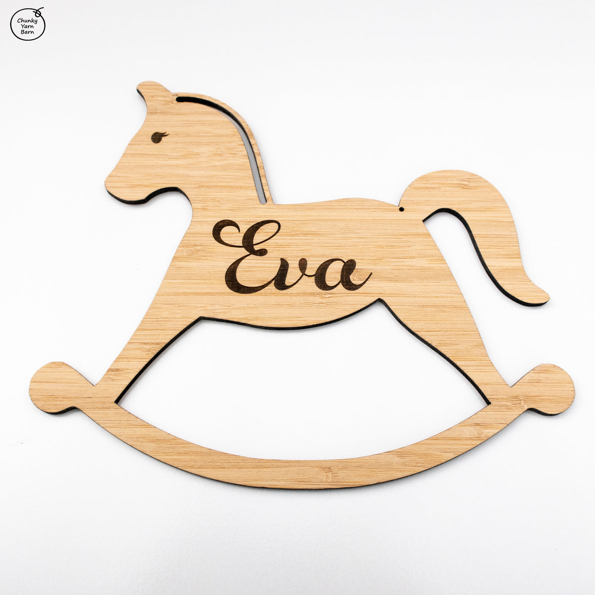 PERSONALISED Macrame Frame ROCKING HORSE