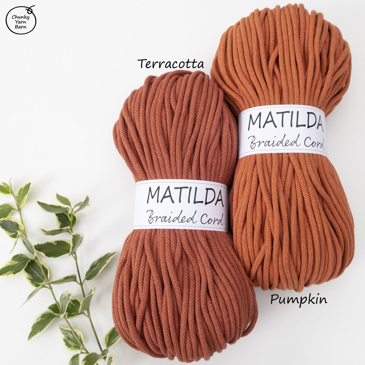 Matilda Braided Cord TERRACOTTA 5mm 100m