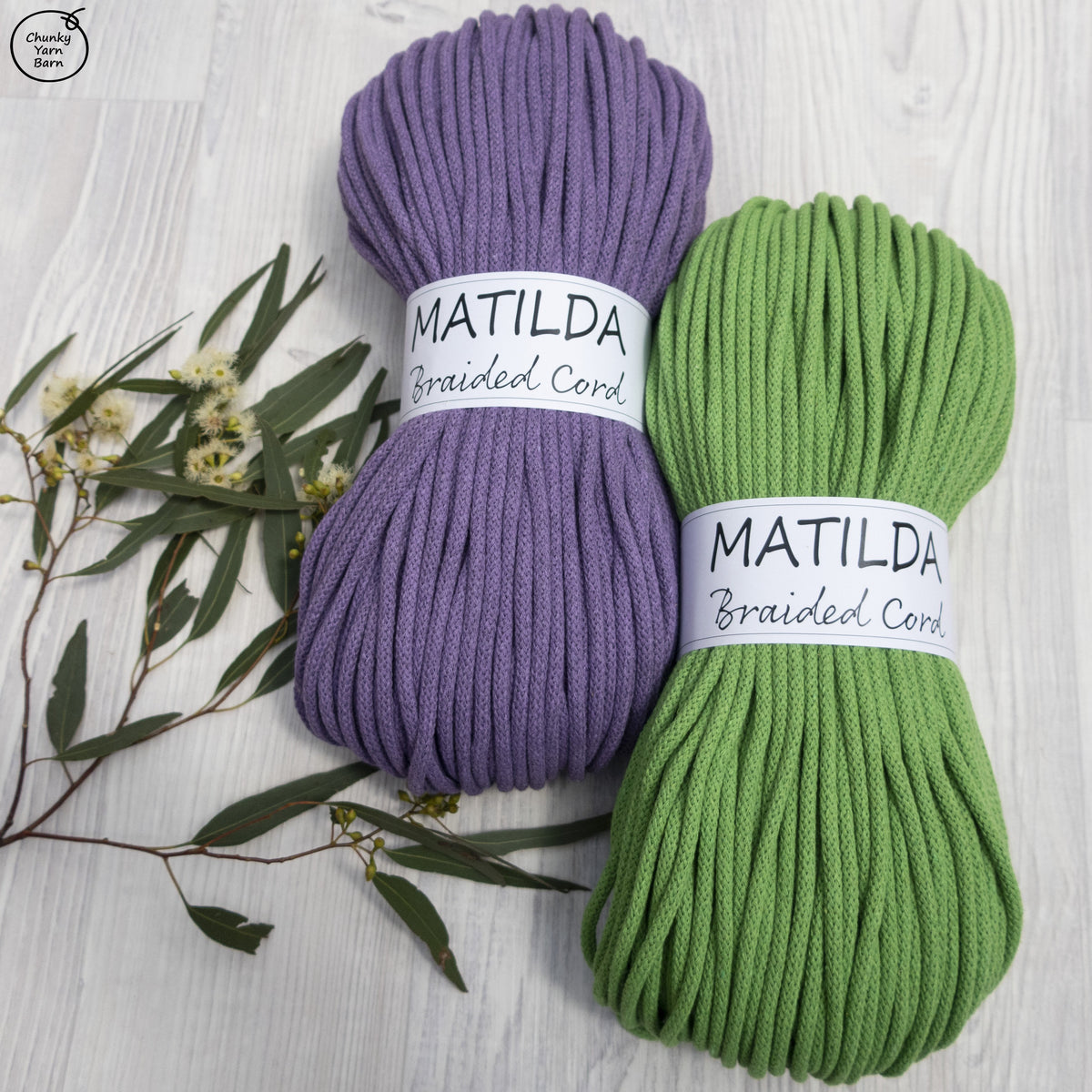 Matilda Braided Cord VIOLET 5mm 100m