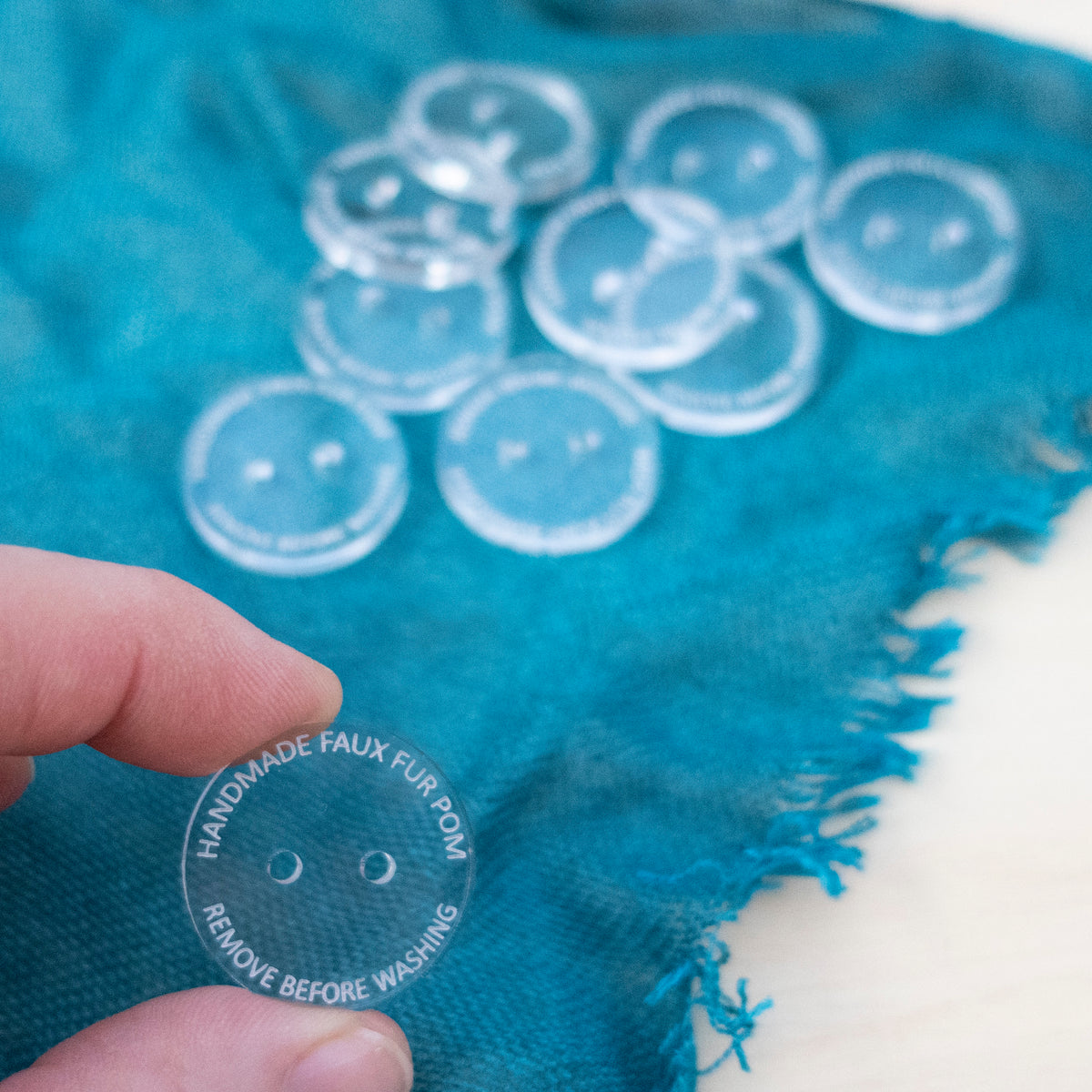 Pom Buttons (10)