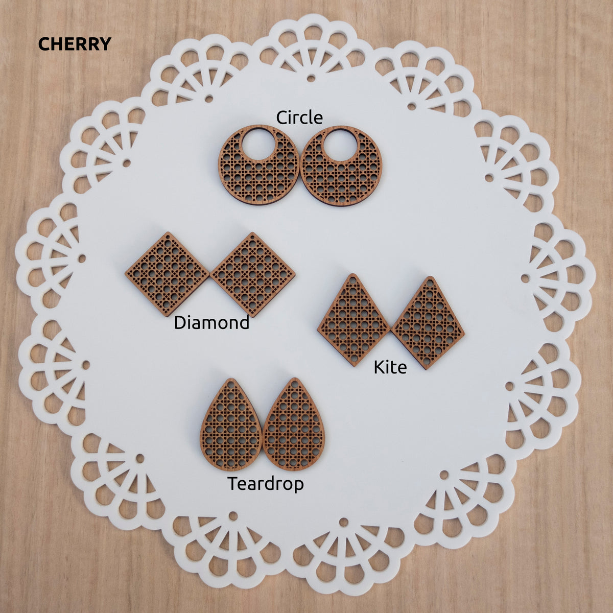 Earrings RATTAN