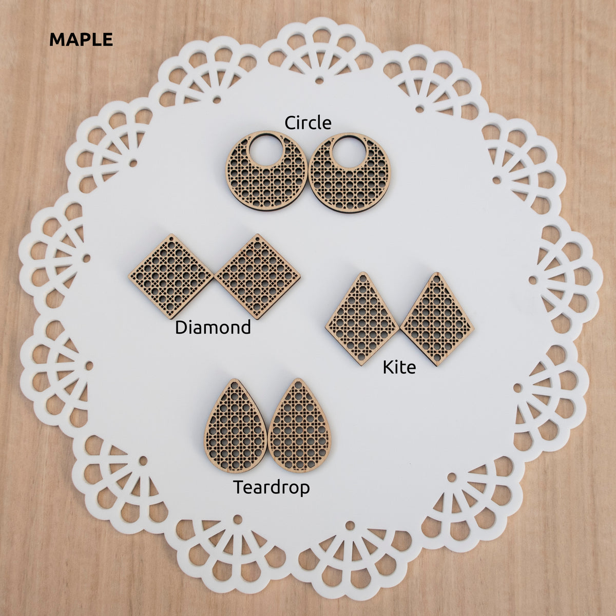 Earrings RATTAN