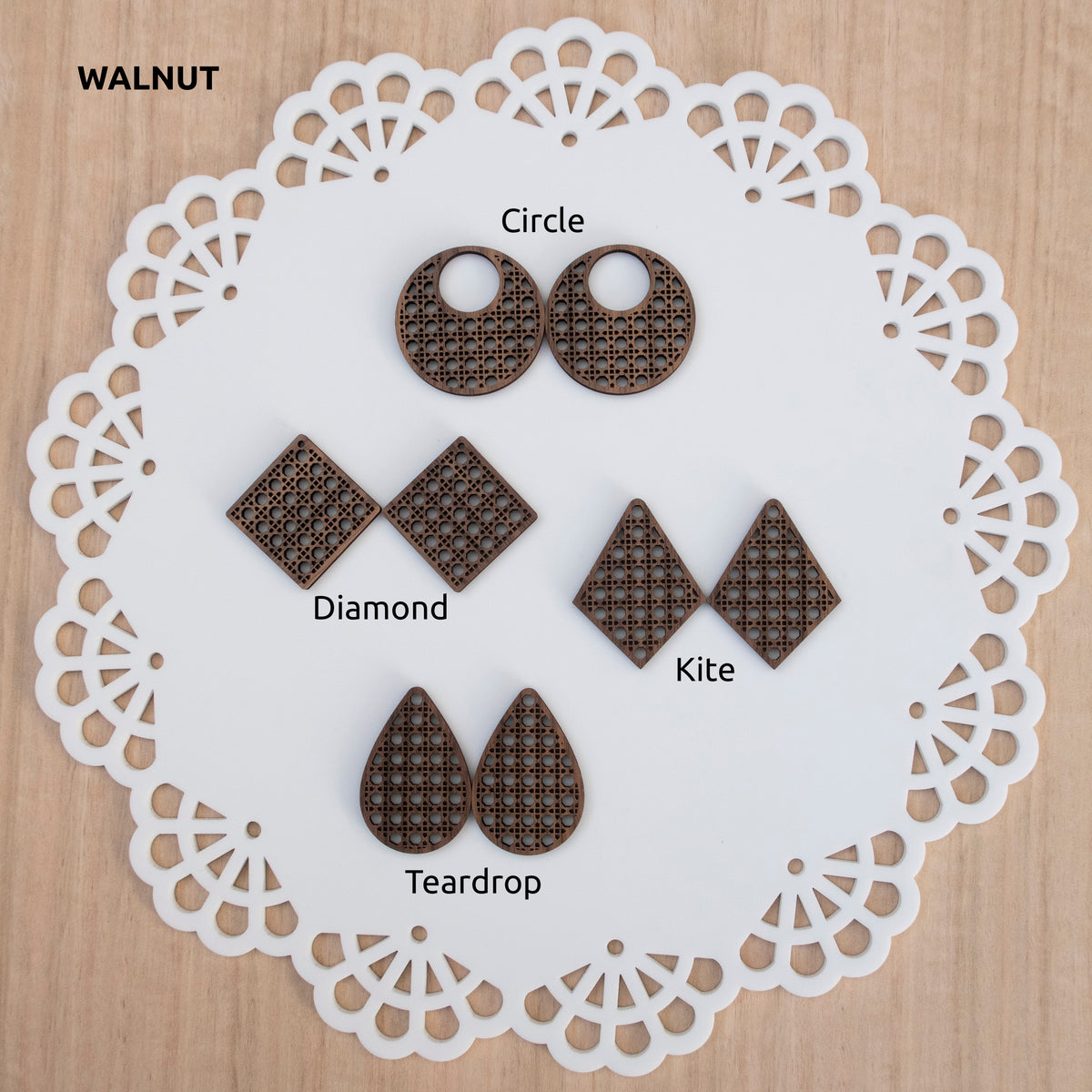 Earrings RATTAN