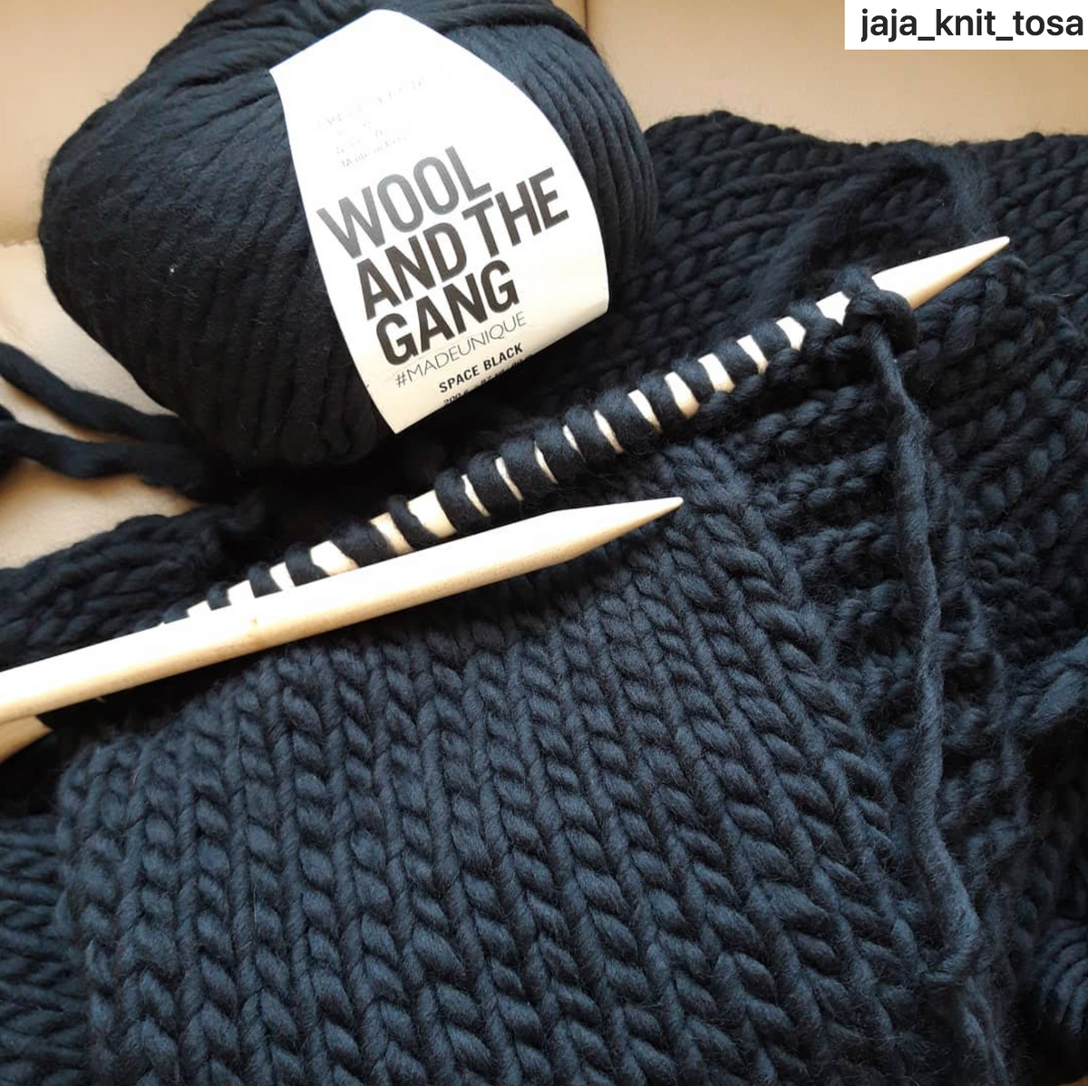 WATG Crazy Sexy Wool SPACE BLACK