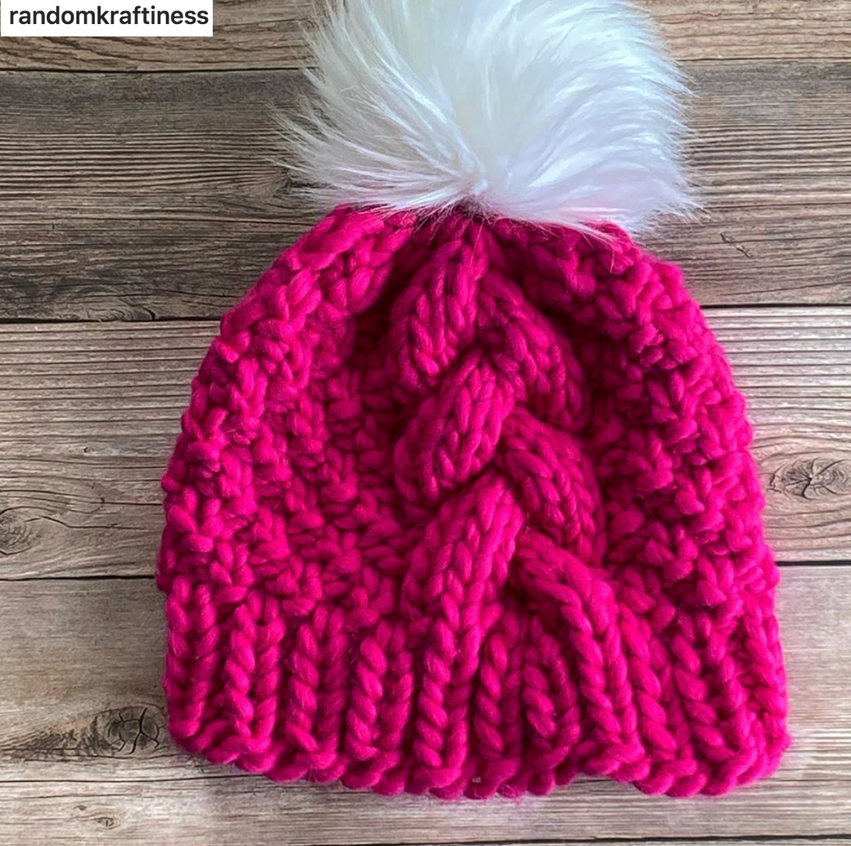 WATG Crazy Sexy Wool HOT PUNK PINK