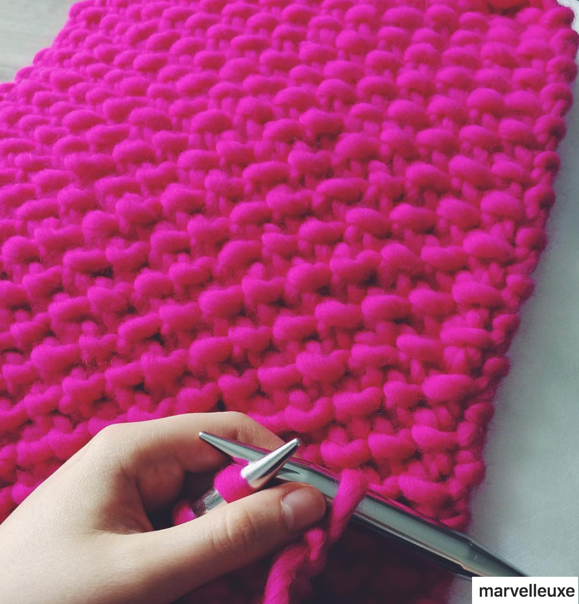 WATG Crazy Sexy Wool HOT PUNK PINK