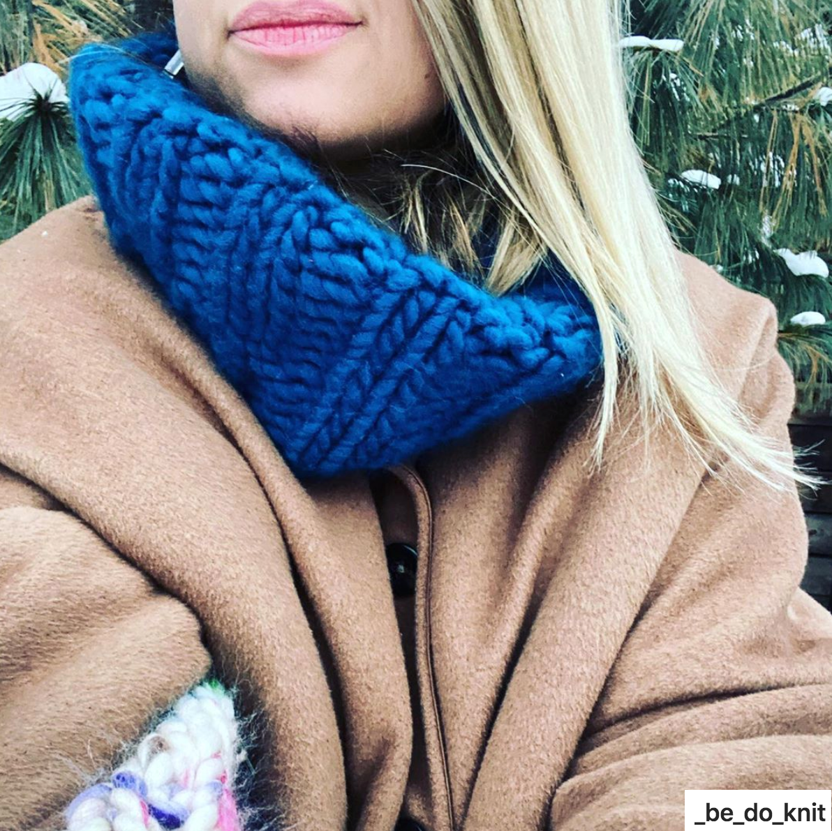 WATG Crazy Sexy Wool SHERPA BLUE