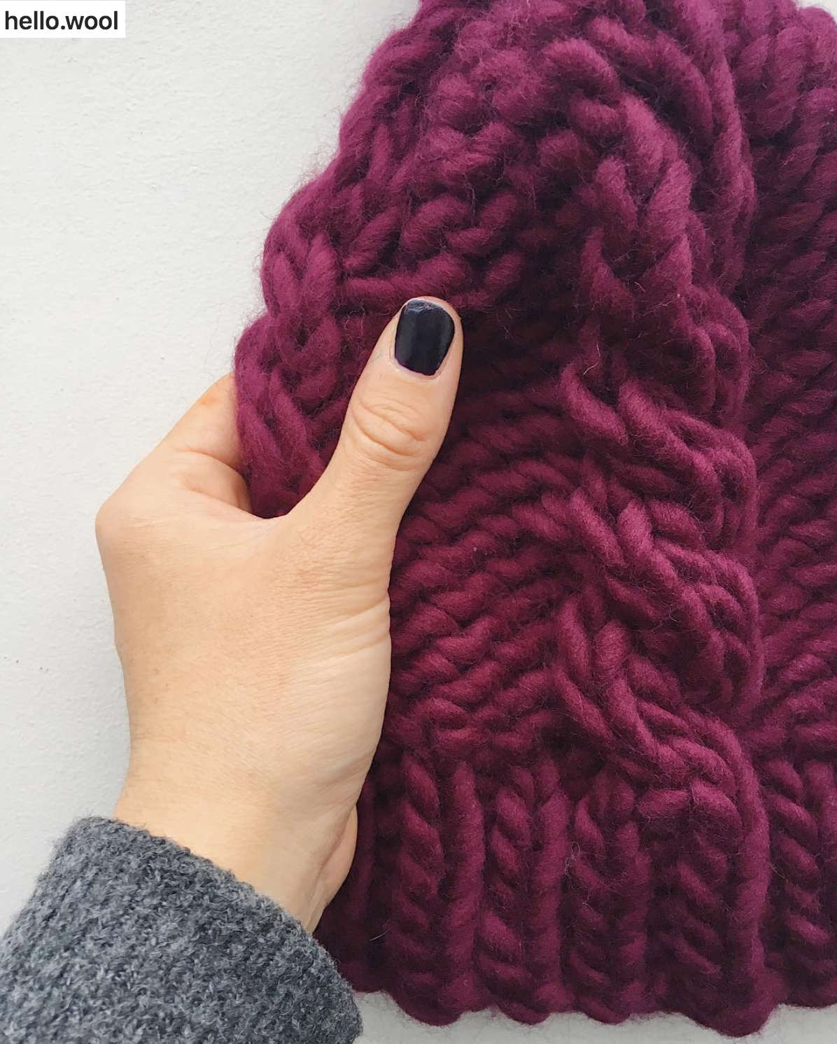 WATG Crazy Sexy Wool MARGAUX RED