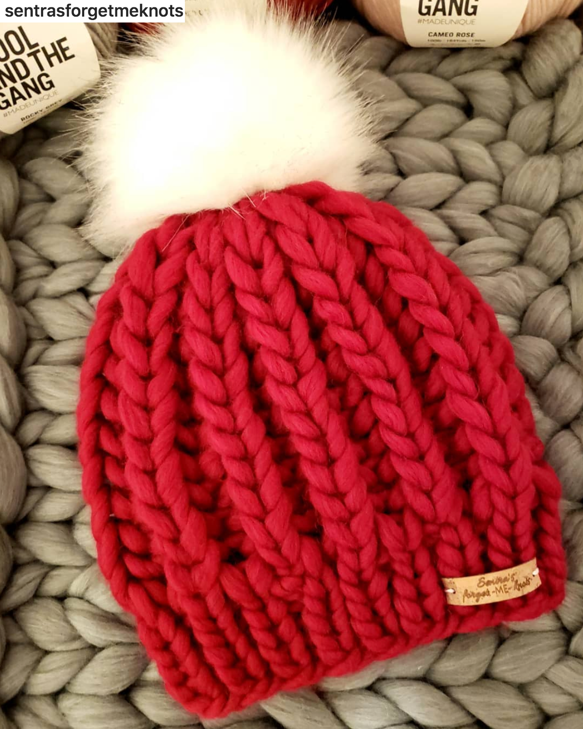 WATG Crazy Sexy Wool TRUE BLOOD RED