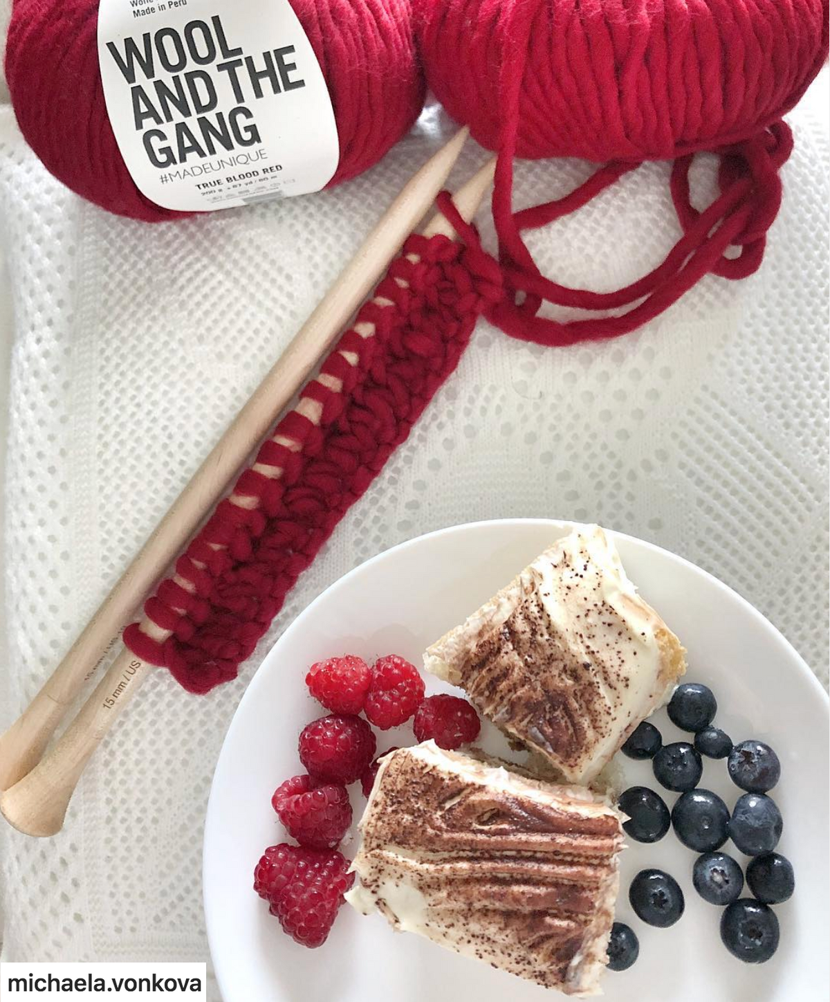 WATG Crazy Sexy Wool TRUE BLOOD RED