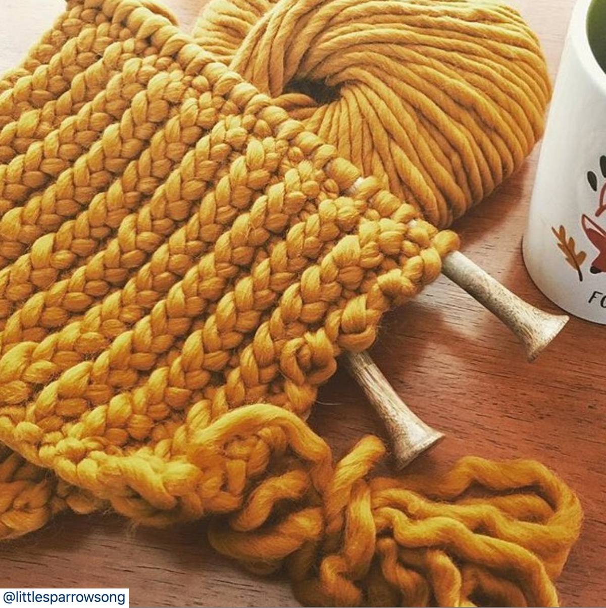 WATG Crazy Sexy Wool MUSTARD SALLY