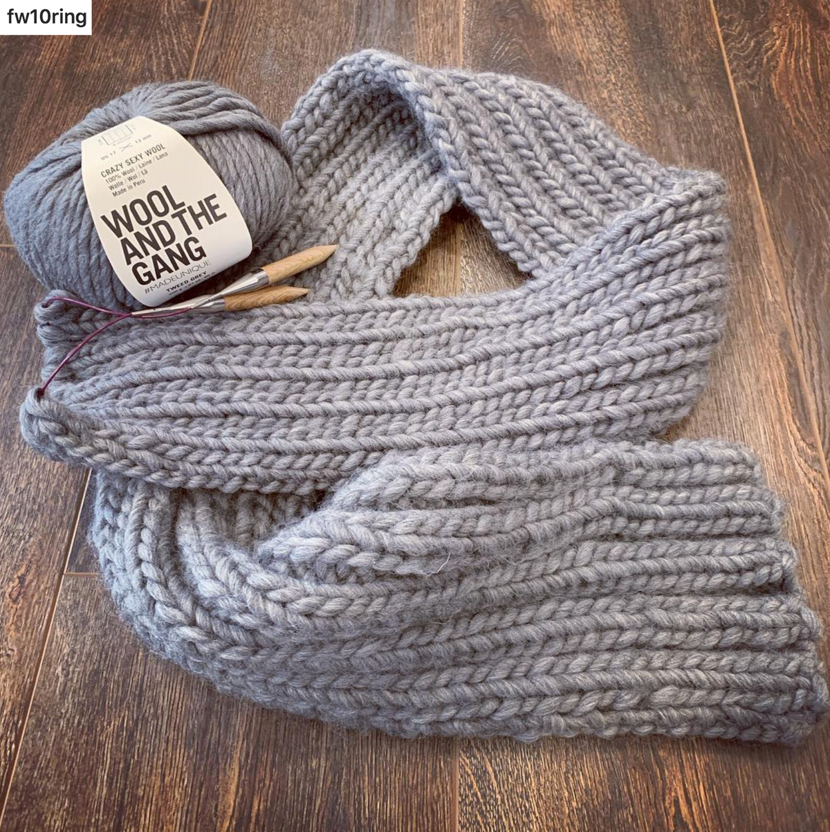 WATG Crazy Sexy Wool TWEED GREY