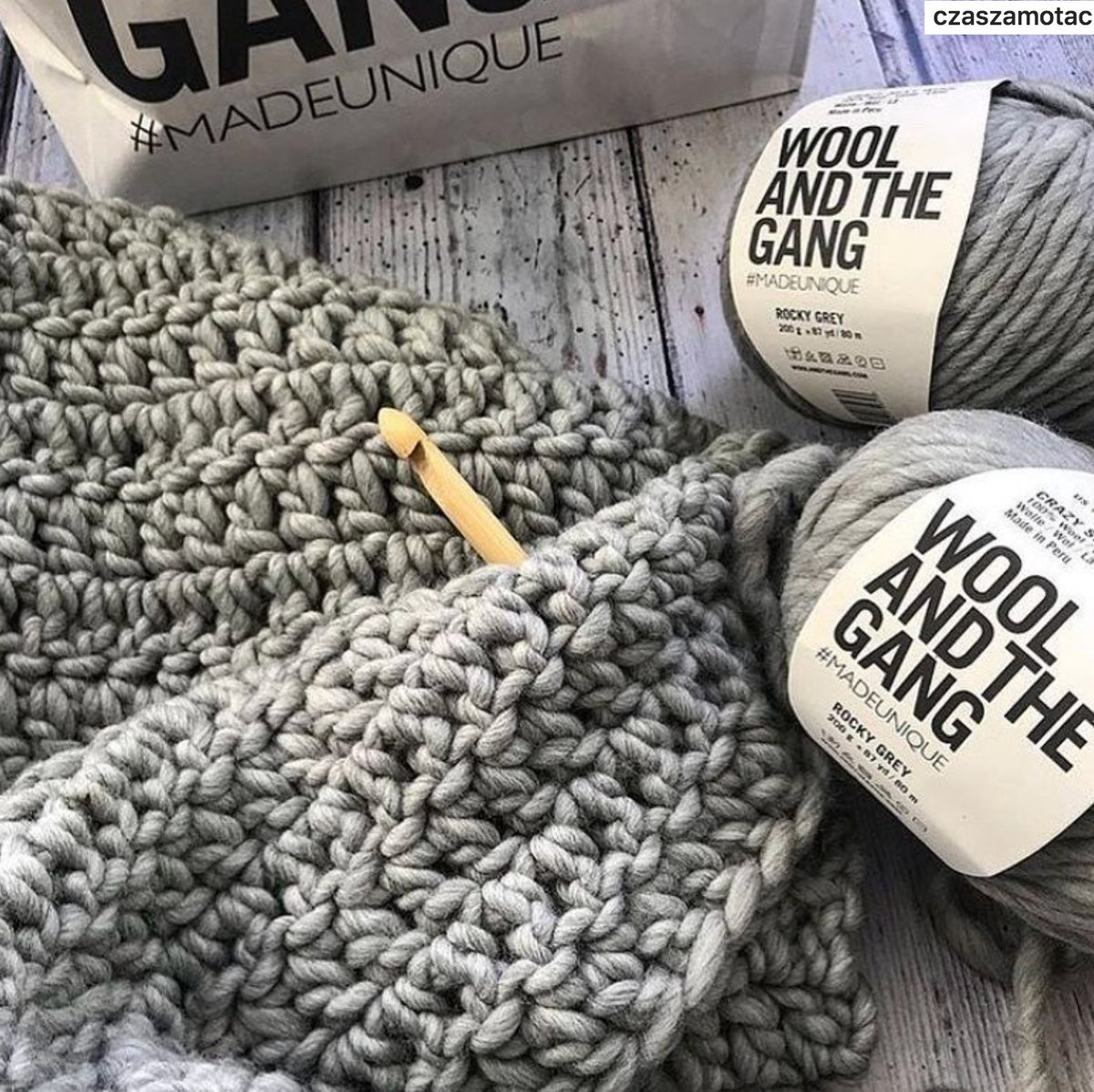 WATG Crazy Sexy Wool ROCKY GREY