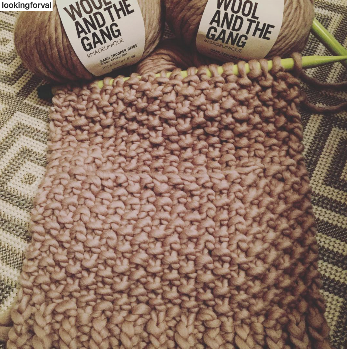 WATG Crazy Sexy Wool SAND TROOPER BEIGE