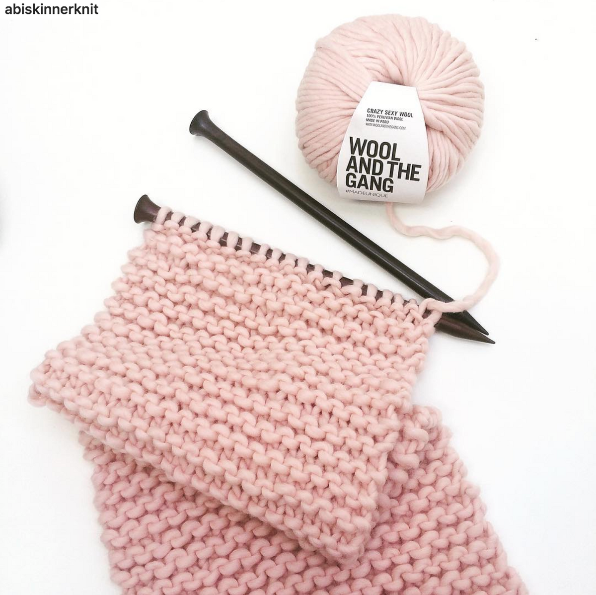 WATG Crazy Sexy Wool CAMEO ROSE