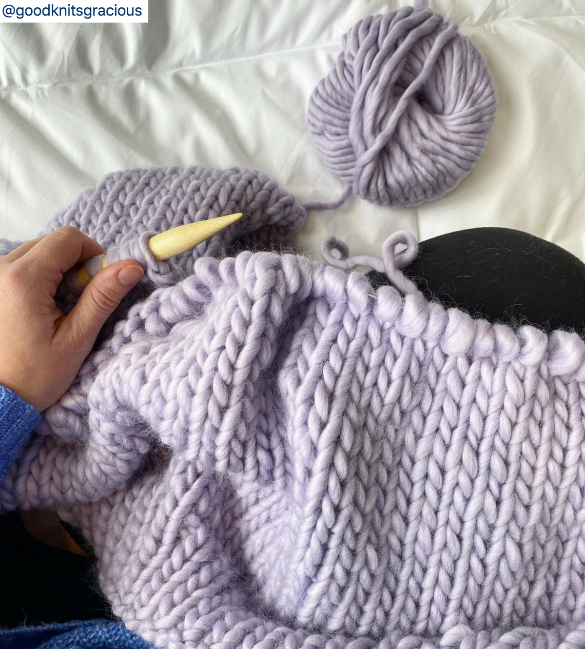 WATG Crazy Sexy Wool LILAC POWDER