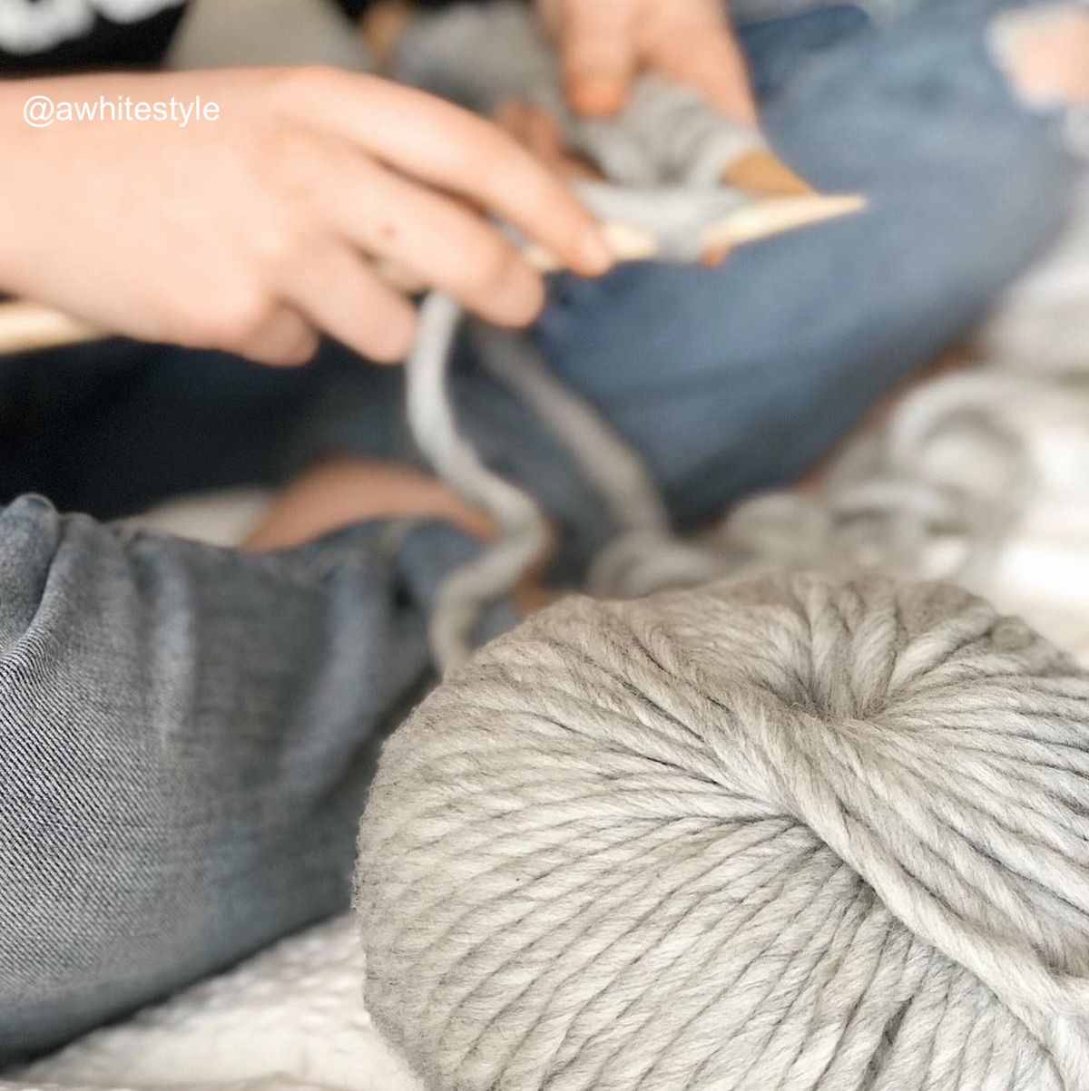 WATG Crazy Sexy Wool ROCKY GREY