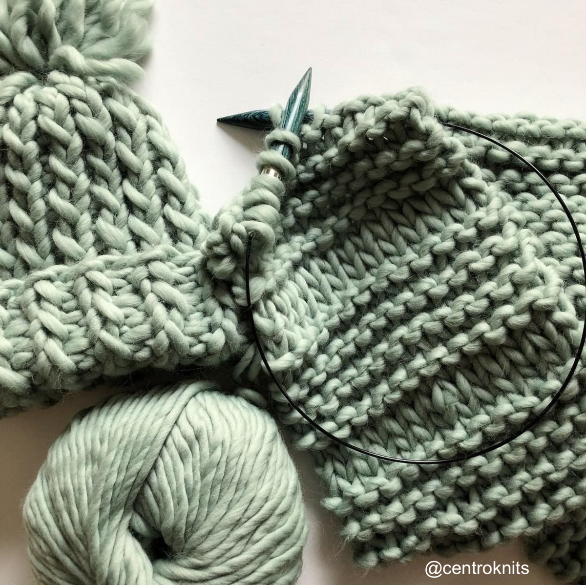 WATG Crazy Sexy Wool EUCALYPTUS