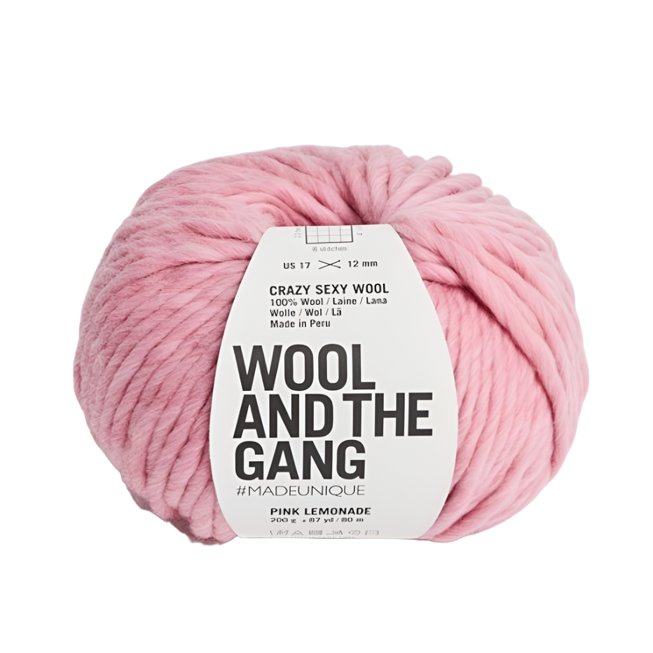 WATG Crazy Sexy Wool PINK LEMONADE