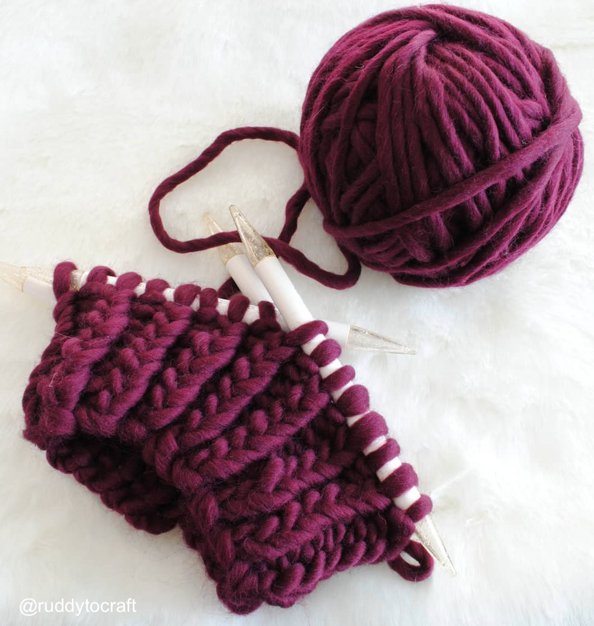 WATG Crazy Sexy Wool MARGAUX RED