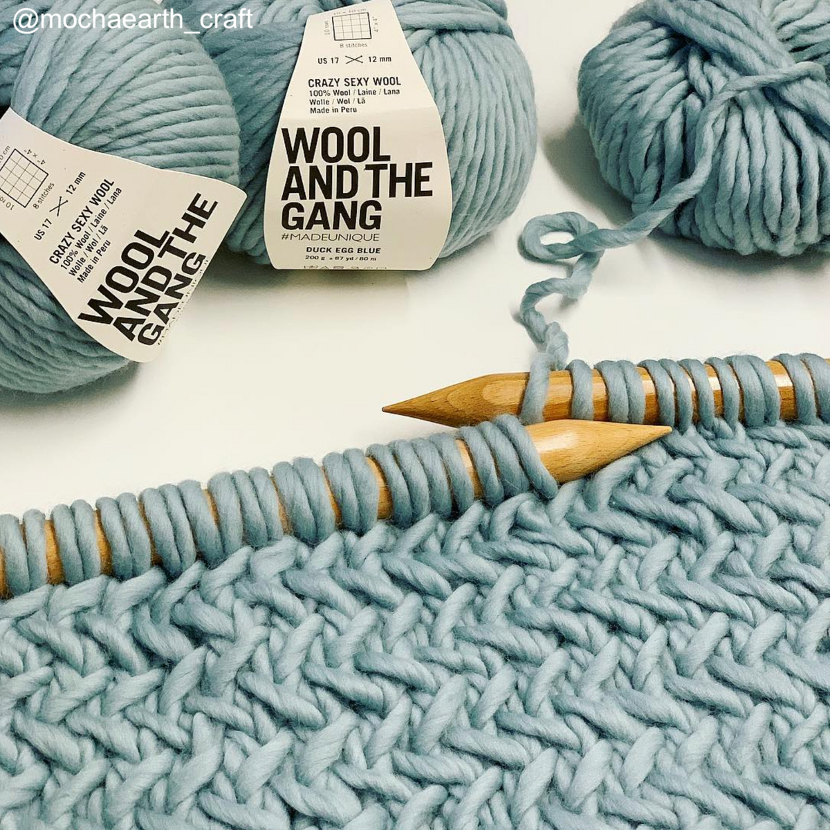 WATG Crazy Sexy Wool DUCKEGG BLUE