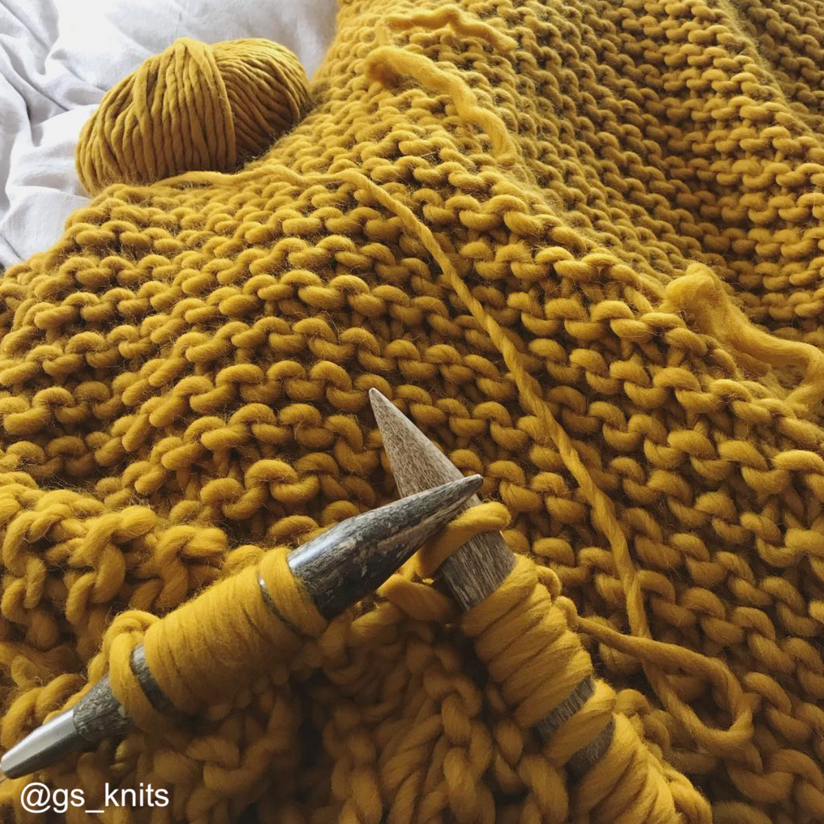 WATG Crazy Sexy Wool MUSTARD SALLY