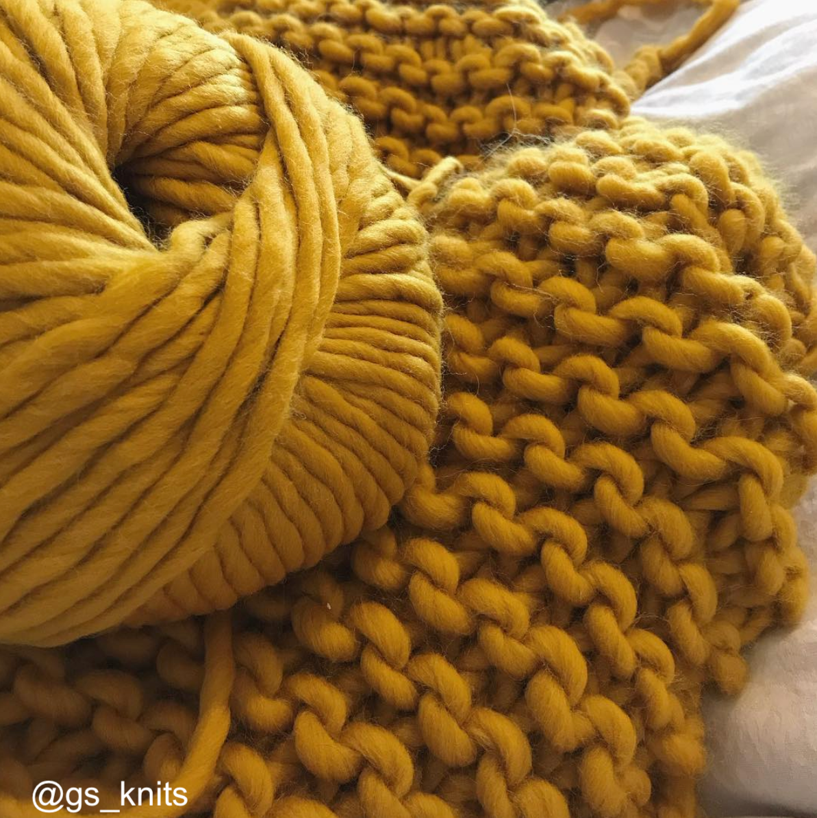 WATG Crazy Sexy Wool MUSTARD SALLY