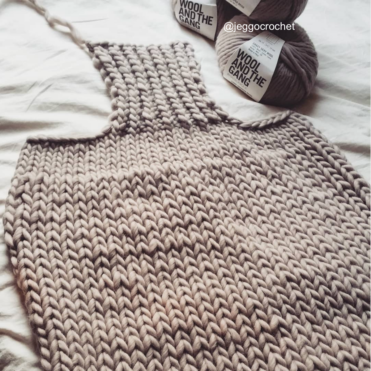 WATG Crazy Sexy Wool SAND TROOPER BEIGE