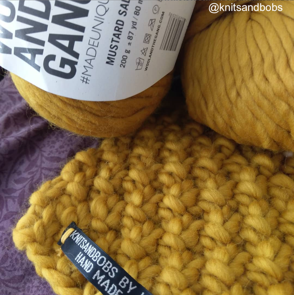 WATG Crazy Sexy Wool MUSTARD SALLY