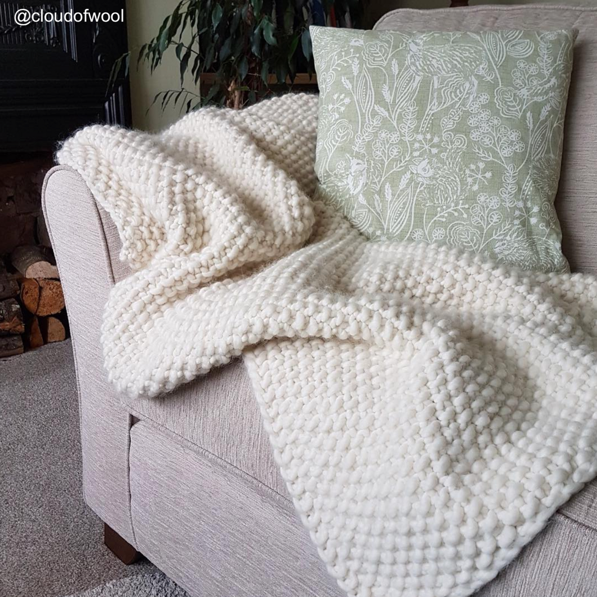 WATG Crazy Sexy Wool IVORY WHITE